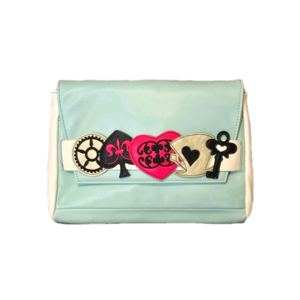 Danielle Nicole Disney Alice  Wonderland Through The Looking Glass Clutch Purse